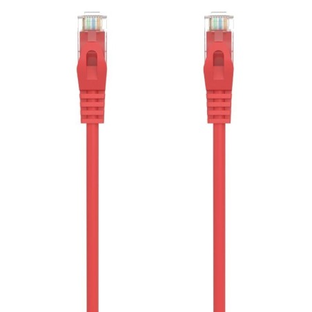 Cable de Red RJ45 awg24 utp aisens a145-0557 Cat.6A lszh/ 30cm/ rojo