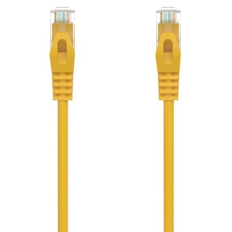 Cable de Red RJ45 awg24 utp aisens a145-0563 Cat.6A lszh/ 25cm/ amarillo