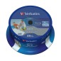 Blue-ray bd-r verbatim 43811 imprimible 6X tarrina-25uds