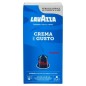 Cápsula Lavazza crema e gusto clásico para Cafeteras Nespresso caja de 10
