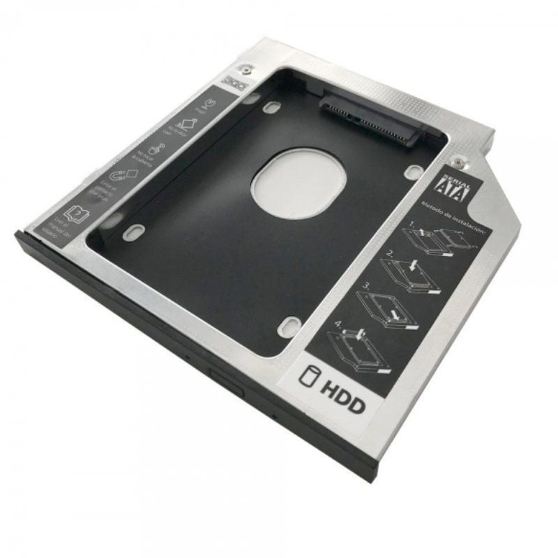 Adaptador dvd a disco HDSSD 3go hddcaddy95/ incluye destornillador y tornillos