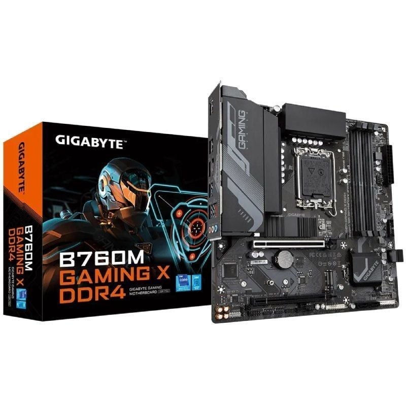Placa Base Gigabyte B760m gaming x DDR4 Socket 1700 Micro-ATX