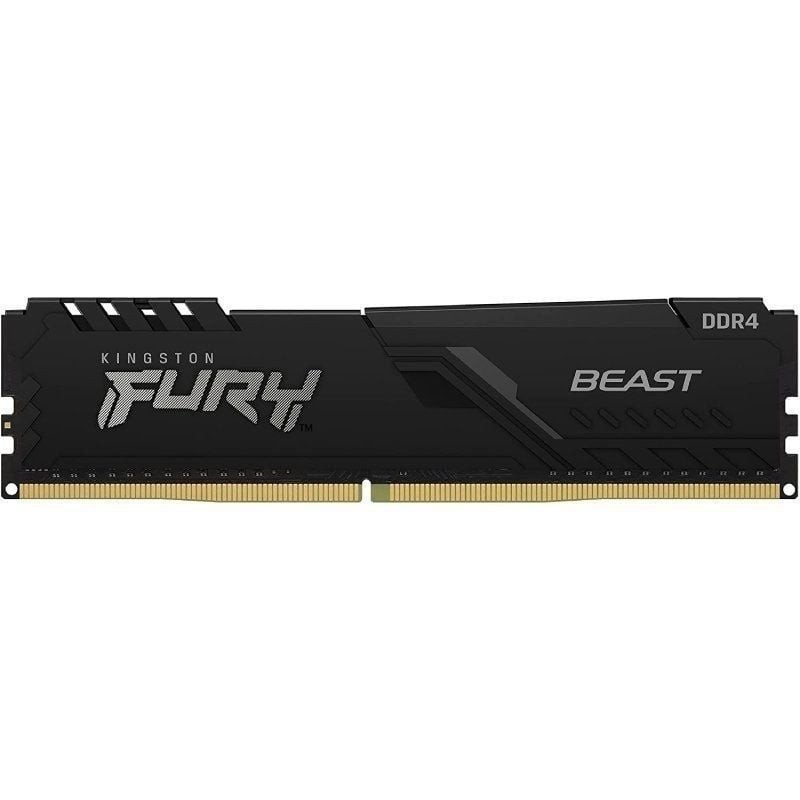 Memoria ram kingston fury beast 8GB ddr4/ 2666mhz/ 1.2v/ cl16/ dimm