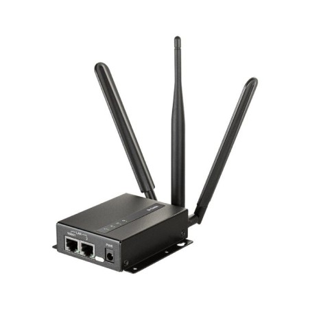 p ph2Hecho para M2M h2El router D Link DWM 313 4G LTE M2M cuenta con dos puertos Ethernet rapidos y banda ancha movil Dual SIM 