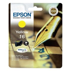 PCARTUCHO TINTA EPSON DURABRITE ULTRA 16 AMARILLO 31ML PARA IMPRESORA WF 2010W WF 2510WF WF 2520NF  PLUMA Y CRUCIGRAMAbr P