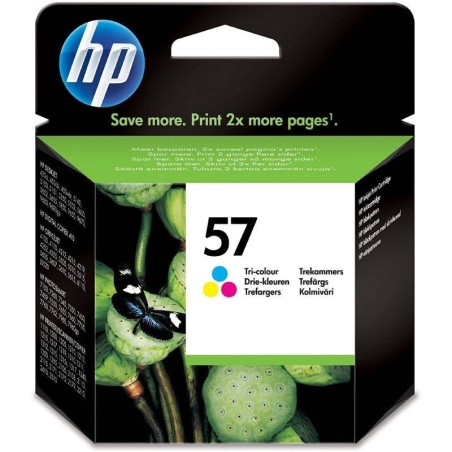 h2Cartucho de tinta original HP 57 Tri color h2divEl cartucho de impresion tricolor HP 57 proporciona un color extraordinario s