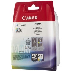 pul liTinta original Canon Multipack negro tricolor PG 40 CL 41 li liCompatible con PIXMA iP1200 PIXMA iP1600 PIXMA iP2200 PIXM