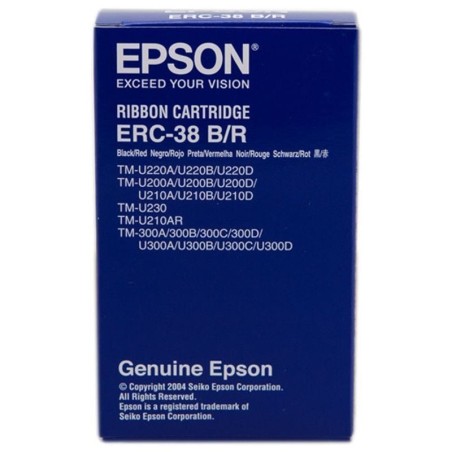 pFormado por un bucle continuo de cinta de maxima resistencia las cintas EPSON ERC originales aseguran un funcionamiento sin pr