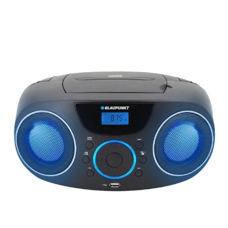h2Radio Portatil Bluetooth BLAUPUNKT con Lector de Cd h2p ppEscucha tu musica desde el dispositivo que elijas con la radio CD B