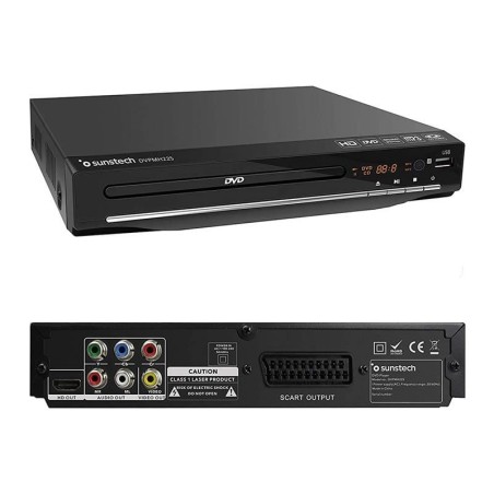 pReproductor DVD compacto y practico con HDMI y entrada USB para que puedas disfrutar de todos tus contenidos multimedia con la