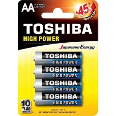 ph2ALTA POTENCIA AA h2Las baterias alcalinas de alta potencia de Toshiba se encuentran entre las mejores opciones del mercado d
