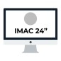Apple imac 24' retina 4.5k/ chip m1 cpu 8 núcleos/ 8GB 256GB gpu 8 núcleos/ plata