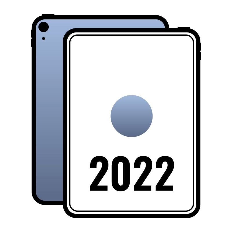 Apple ipad 10.9 2022 10th wifi cell/ 5G a14 bionic/ 64GB azul - mq6k3ty/a