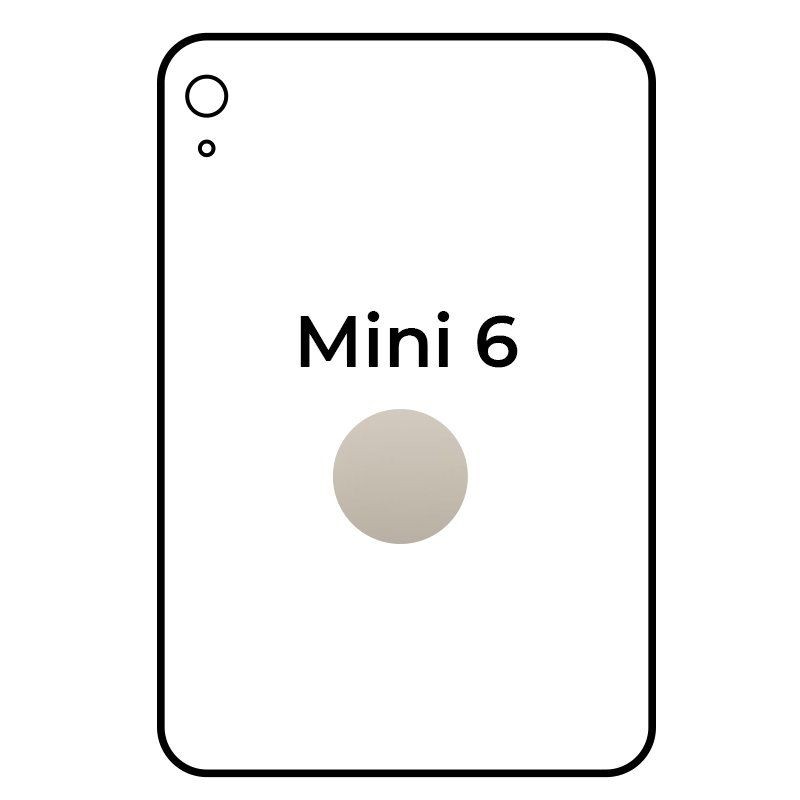 Ipad mini 8.3 2021 wifi cell/ a15 bionic/ 64GB 5G blanco estrella - mk8c3ty/a