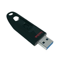 pEl SanDisk Ultra Flash Drive USB 30 combina altas velocidades de datos y gran capacidad de almacenamiento en un pendrive compa
