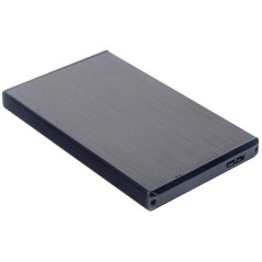 p pul liCaja externa de aluminio para discos duros de 258243 SATA I II y III de hasta 95mm de alto compacto y de facil instalac