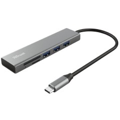 p ph2Halyx Hub USB C y lector de tarjetas rapido h2Hub USB de 3 puertos compacto y fabricado en aluminio con lector de tarjetas