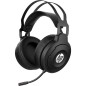 Auriculares inalámbricos gaming con micrófono hp x1000/ usb/ negros Auriculares inalámbricos gaming con micrófono hp x1000/ usb/ negros