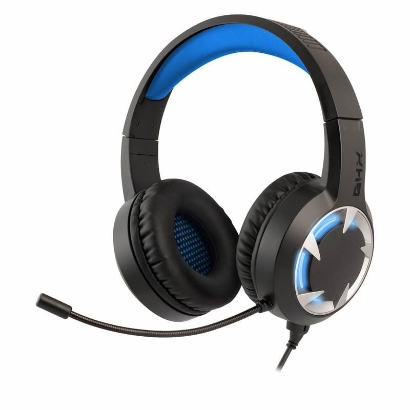 Auriculares gaming con micrófono ngs led ghx-510/ jack 3.5 Auriculares gaming con micrófono ngs led ghx-510/ jack 3.5