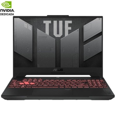 Portátil Gaming Asus TUF a15 tuf507nu-lp036 Ryzen 7 7735HS 16GB 512 SSD GeForce RTX 4050/ 15.6" (FreeDOS)