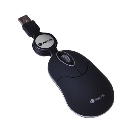 NGS SIN Black es un raton optico de 1000 DPI con conexion USB para aquellos que exigen precision en el movimiento Ergonomia y d