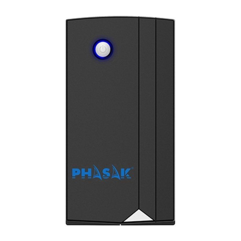 Sai línea interactiva phasak ottima 1060 va interactive/ 1060va-600w/ 3 salidas/ formato torre Sai línea interactiva phasak ottima 1060 va interactive/ 1060va-600w/ 3 salidas/ formato torre