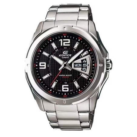 h2CASIO EDIFICE EF 129D 1AVEF h2pResistencia al agua hasta una profundidad de 100 metros 8226 Carcasa y correa de acero inoxida