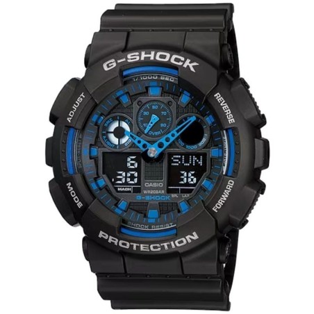 h2bCasio G Shock Trend GA 100 1A2ER b h2pPresentamos una coleccion de nuevos modelos G SHOCK con esferas de 35 mm de diametro y