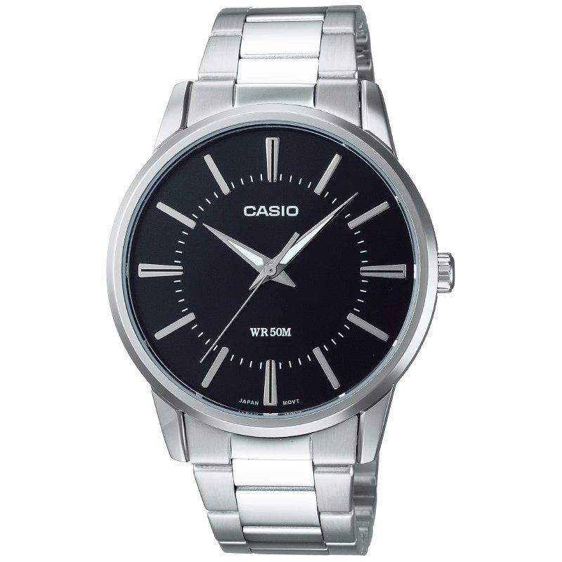 Reloj analógico casio collection men mtp-1303pd-1aveg/ 47mm/ plata