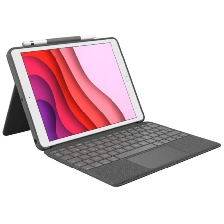 ph2COMBO TOUCH h2Funda con teclado retroiluminado con trackpad y Smart Connector para iPad 7ª 8ª y 9ª generacion iPad Air 3?