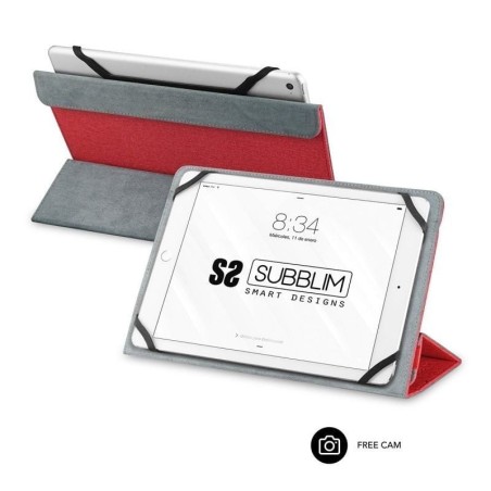 pLa funda para Tablets universal FREECAM es ideal para proteger tu dispositivo y mediante un sistema de solapa magnetico disena