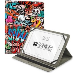 pTRENDY CASE es una funda universal para proteger tu Tablet Su estilo es moderno elegante y divertido desarrollado por disenado