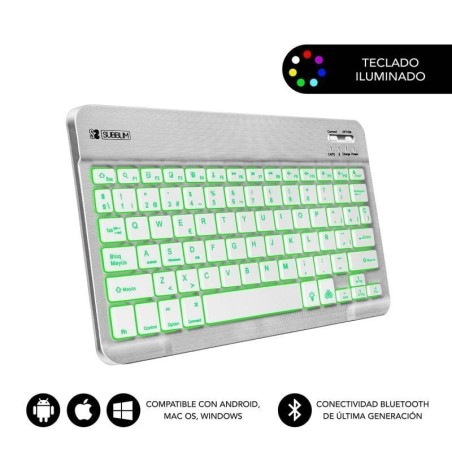 pSmart Backlit BT es el teclado ideal para transportar en cualquier lugar gracias a su reducido tamano y peso ultraligero Las t