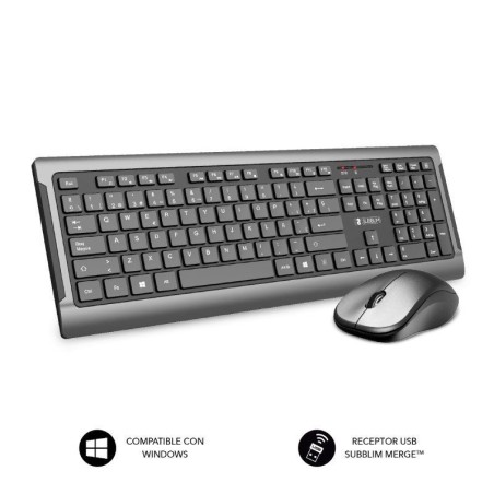pCon la combinacion de teclado y raton inalambrica de Subblim Premium Silence Ultra Slim crearas un espacio Minimalista Elegant
