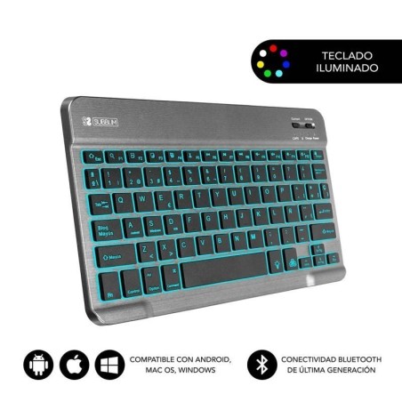 p pdivSmart Backlit BT es el teclado ideal para transportar en cualquier lugar gracias a su reducido tamano y peso ultraligero 