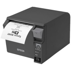 ph2Impresora de ticket termica Epson TM T70II Conexion USB Ethernet Color Negro h2pLa TM T70II es una impresora termica fiable 