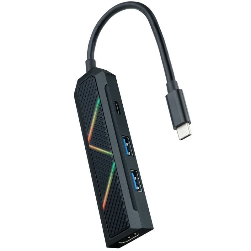 Docking usb 3.1 tipo-c nanocable 10.16.0401/ 2xusb/ 1xusb tipo-c pd/ 1xhdmi