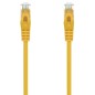 Cable de Red RJ45 awg24 utp aisens a145-0565 Cat.6A lszh/ 50cm/ amarillo