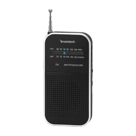 pRadio analogica de bolsillo con altavoz salida para auriculares y antena telescopicabrul liRadio de bolsillo li liSintonizador