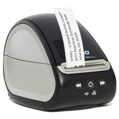 pLa impresora de etiquetas DYMO LabelWriter 550 Turbo cuenta con un exclusivo sistema Automatic Label Recognition8482 que le pe