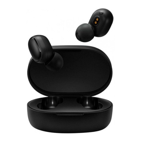 Auriculares Inalámbricos Xiaomi Mi true wireless earbuds basic s con estuche de carga/ autonomía 4h/ negros