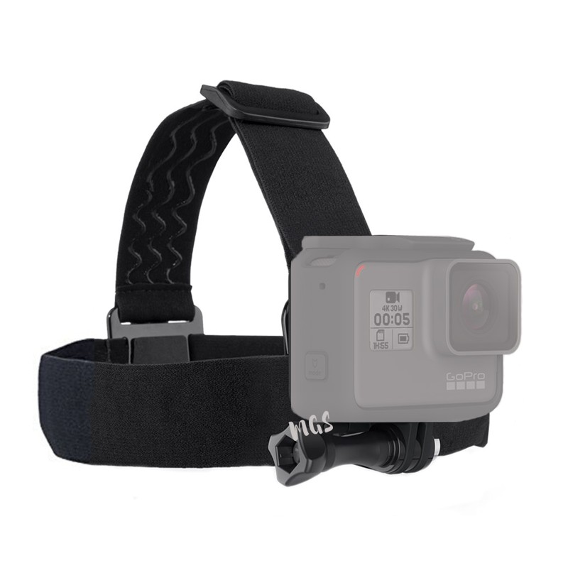 Arnés Correa Soporte Montura de Cabeza Head Strap Mount para GoPro Hero12