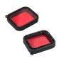 Filtro Rojo Lente de Buceo para Carcasa Estándar GoPro Hero 7 6 5 Filtro Rojo Lente de Buceo para Carcasa Estándar GoPro Hero 7 6 5