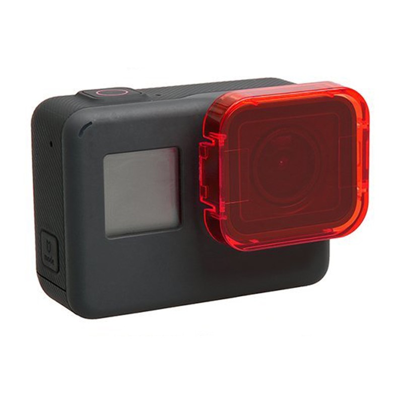 Filtro Rojo Buceo Lente para Cámara GoPro Hero7 Hero 7 6 5 (Black) Hero Filtro Rojo Buceo Lente para Cámara GoPro Hero7 Hero 7 6 5 (Black) Hero
