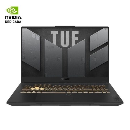 Portátil Gaming Asus TUF f17 tuf707zv4-hx047 Intel Core i7-12700h/ 32GB 1TB SSD GeForce RTX 4060/ 17.3" (FreeDOS)
