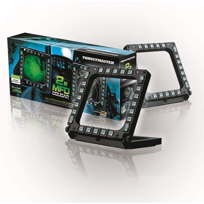 Thrustmaster MFD Cougar - Cockpit Pack 2 Paneles para PC