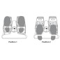 Thrustmaster T-Flight Rudder Pedals Pedales PS4 PC Thrustmaster T-Flight Rudder Pedals Pedales PS4 PC