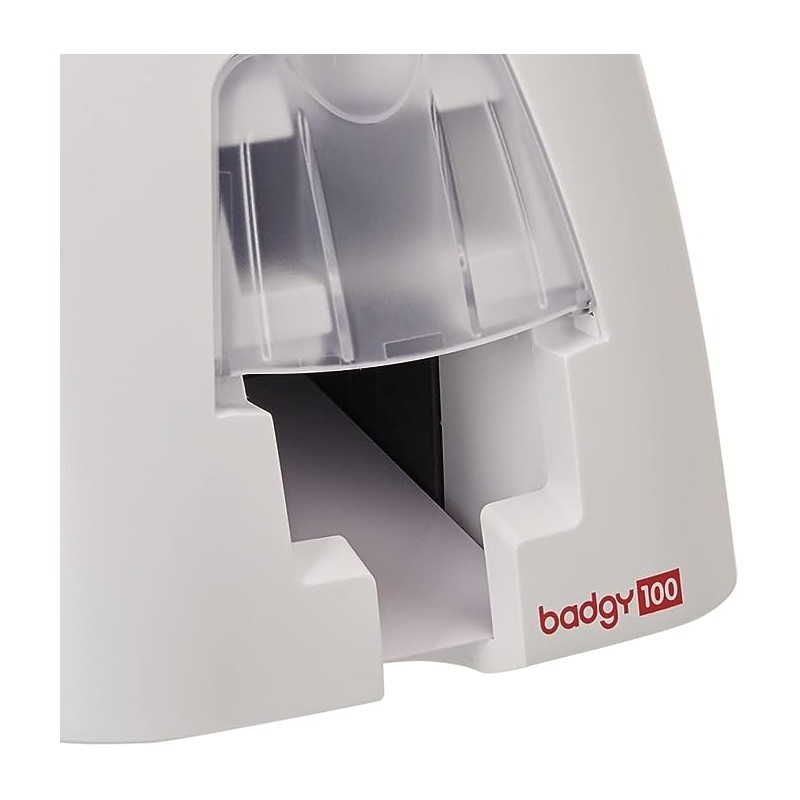 Badgy 100 Impresora de Tarjeta Plástica (Incluye 50 Tarjetas) - B12U0000RS