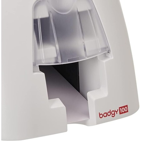 Badgy 100 Impresora de Tarjeta Plástica (Incluye 50 Tarjetas) - B12U0000RS