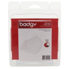 Badgy Pack 100 Tarjetas Plásticas PVC - CBGC0030W